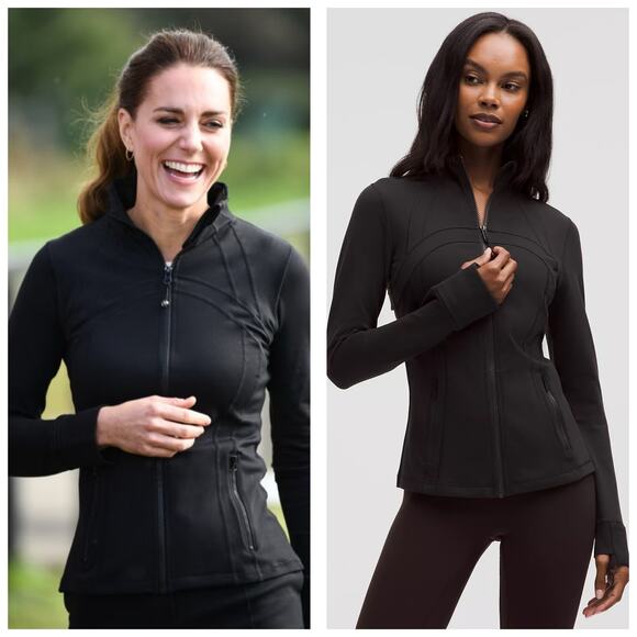 Lululemon Black Define Jacket Luon Size 2 Workout Athletic - Picture 1 of 12